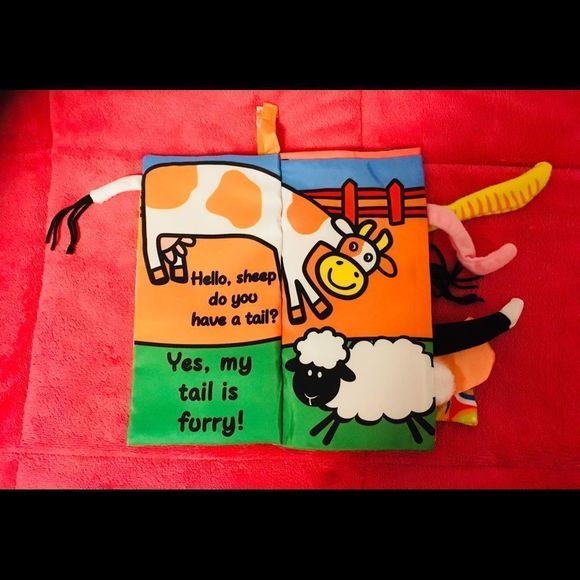 Soft Cloth Book Farm Tails - Picture 3 of 7